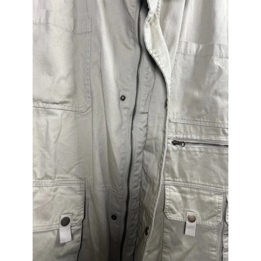 Boulder Creek Trading Company Mens 6XL Big Khaki Utility Cargo Fishing Vest Tan
